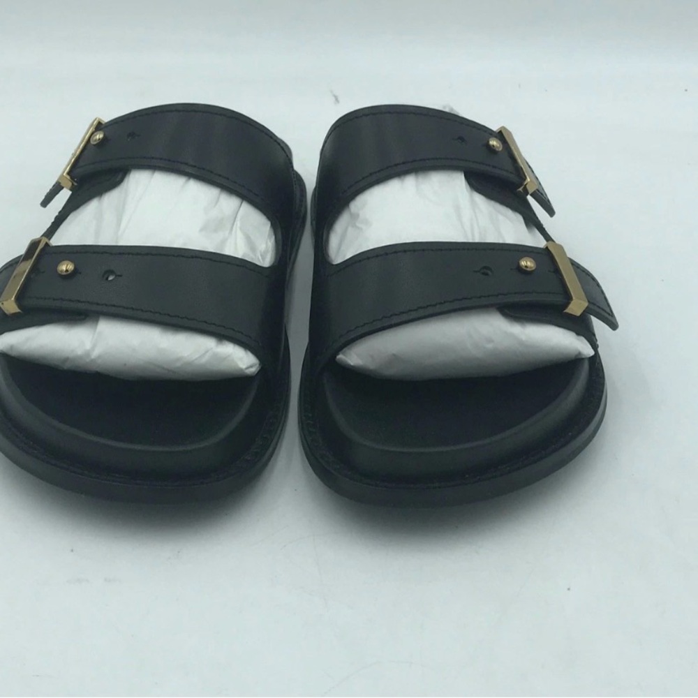 Cole Haan Women's Marisol Footbed Sandal Black LTR Size 7 - Picture 3 of 8